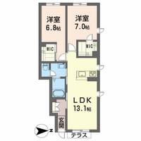 シャーメゾン ベル ソレイユの間取り