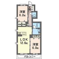 グランスールDの間取り