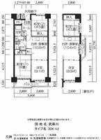 UR武庫川の間取り