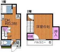 東京都荒川区東尾久4(一戸建)の賃貸物件の間取り