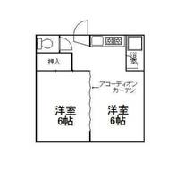 北矢三ハイムの間取り
