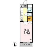 メゾン本庄 A棟の間取り