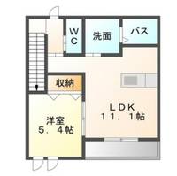 サンハイツ 奈良の間取り