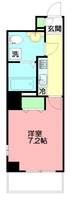神奈川県藤沢市鵠沼橘1(マンション)の賃貸物件の間取り