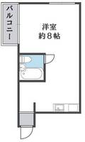 大阪府大阪市港区波除3(マンション)の賃貸物件の間取り