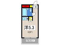 スカイコ-ト横浜日ノ出町の間取り