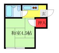 東京都板橋区板橋4(マンション)の賃貸物件の間取り