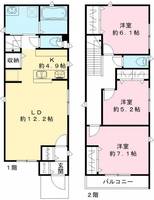 物件の間取り画像