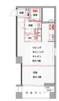 東京都台東区元浅草1(マンション)の賃貸物件の間取り