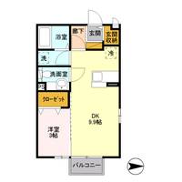 ウィルモア・モナリエ モナリエの間取り