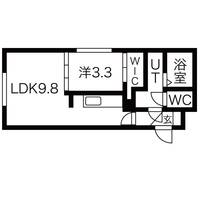 北海道札幌市中央区南十二条西9(マンション)の賃貸物件の間取り