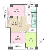 ソレイユ雪谷の間取り