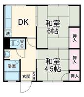 マンション南風の間取り