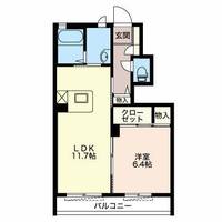 シンフォニー Bの間取り