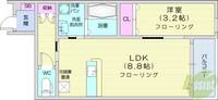 MIYABIの間取り