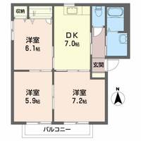 物件の間取り画像