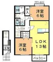物件の間取り画像