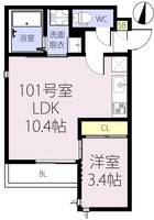 物件の間取り画像