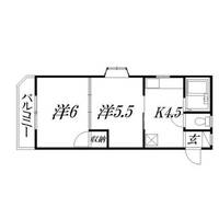 静岡県浜松市中央区浅田町(アパート)の賃貸物件の間取り
