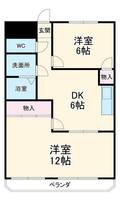 レジデンス岸野Iの間取り