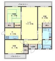 Vivelle彦根城町の間取り