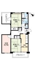 物件の間取り画像