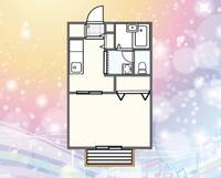 ヴィラ百合丘Aの間取り