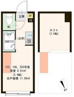 物件の間取り画像