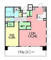 神奈川県横浜市栄区笠間1(マンション)の賃貸物件の間取り