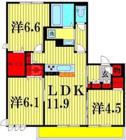 物件の間取り画像