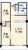 物件の間取り画像