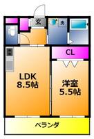 物件の間取り画像