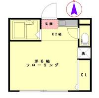 シミズハイツの間取り