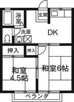 物件の間取り画像