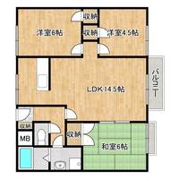 藤住宅の間取り