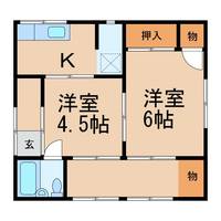 栃木県下野市文教1(一戸建)の賃貸物件の間取り