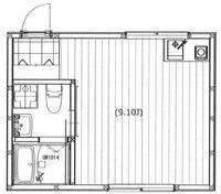 From 1st AKASAKA デザイナーズレジデンスの間取り