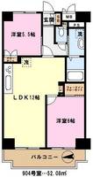 埼玉県川口市飯塚2(マンション)の賃貸物件の間取り