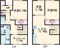 物件の間取り画像