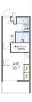 レオパレス北谷IIの間取り