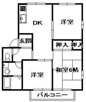 物件の間取り画像