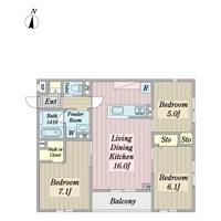 物件の間取り画像