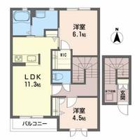 物件の間取り画像