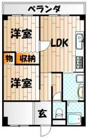 物件の間取り画像