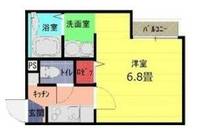 埼玉県春日部市大畑(アパート)の賃貸物件の間取り
