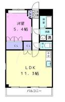 物件の間取り画像