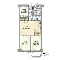 東京都世田谷区三軒茶屋2(マンション)の賃貸物件の間取り