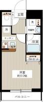 東京都大田区山王3(マンション)の賃貸物件の間取り