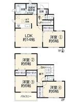 物件の間取り画像