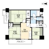 UR金田一丁目の間取り